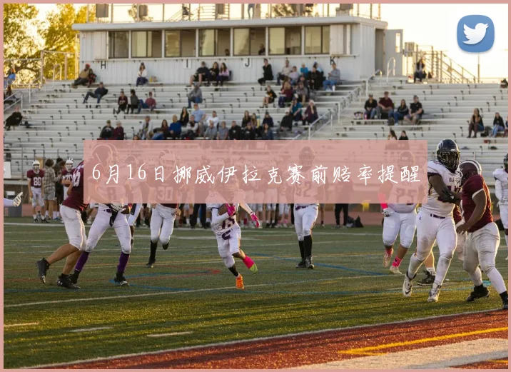 6月16日挪威伊拉克赛前赔率提醒